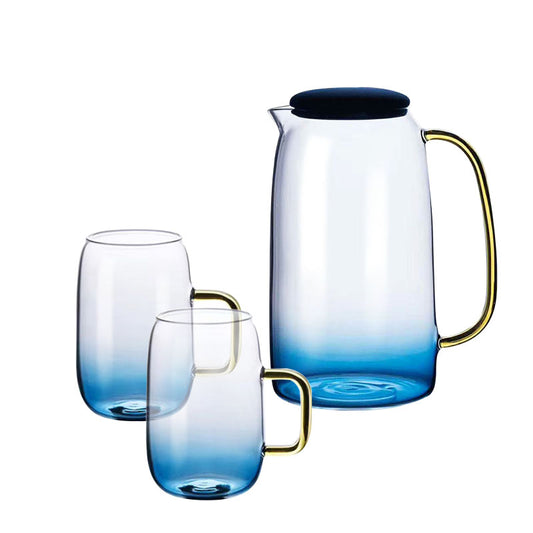 Borosilicate Glass Teapot Set for Tea and Fruit Infusions (Wholesale)