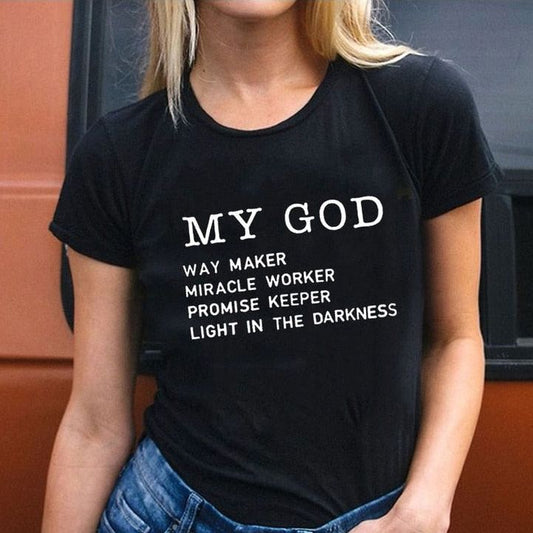 Way Maker Miracle Worker My God Tee